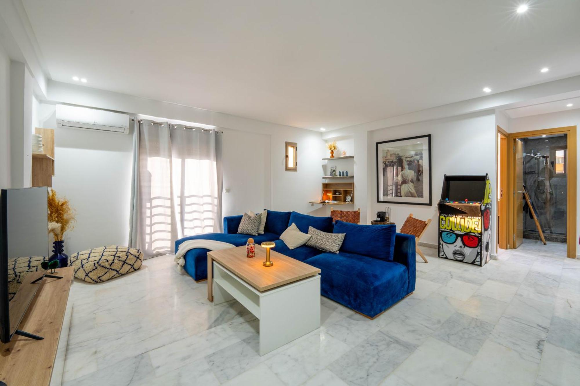 Apartment New ! Unique Equipped Flat In The Heart Of Marrakech Marrakesch